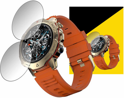 Azqi Edge To Edge Tempered Glass for fire boltt terrain(Pack of 2)