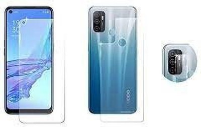 Quicknick Edge To Edge Tempered Glass for Oppo A53, Front Screen and Back side fully Covered Tempered Glass, Also Fully Covered Camera Lens Protector, (Mobile Front Screen + Mobile Back Side+ Camera lens Protector )(Pack of 3) Quicknick Edge To Edge Tempered Glass for Oppo A53, Front Screen and Back side fully Covered Tempered Glass, Also Fully Covered Camera Lens Protector, (Mobile Front Screen + Mobile Back Side+ Camera lens Protector )(Pack of 3)