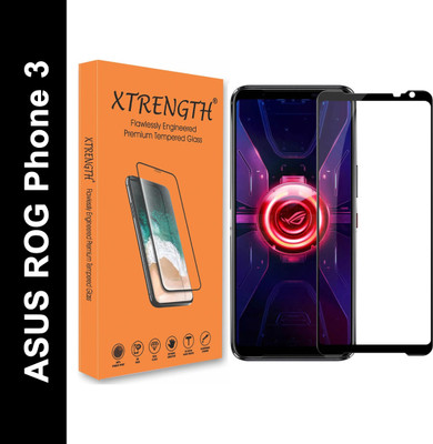XTRENGTH Edge To Edge Tempered Glass for ASUS ROG Phone 3(Pack of 1)