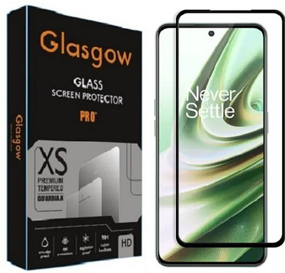 Glasgow Edge To Edge Tempered Glass for OnePlus 10T 5G(Pack of 1)