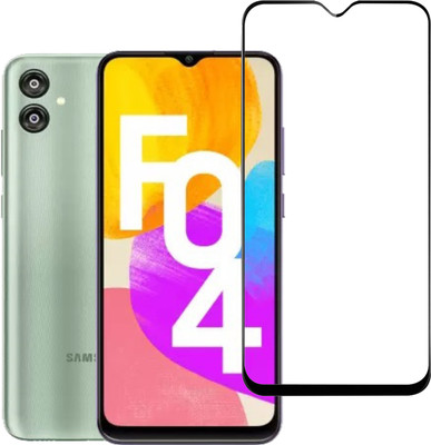 Chronic Edge To Edge Tempered Glass for SAMSUNG Galaxy F04, SAMSUNG F04(Pack of 1)