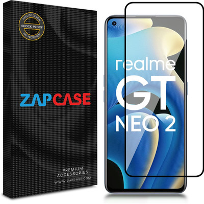 Zapcase Edge To Edge Tempered Glass for Realme GT Neo2 5G(Pack of 1)