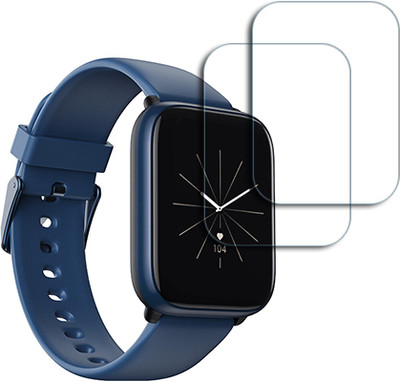 ARBAN Edge To Edge Tempered Glass for DIZO Watch D Sharp 1.75 INCH SMARTWATCH SCREEN GUARD(Pack of 2)