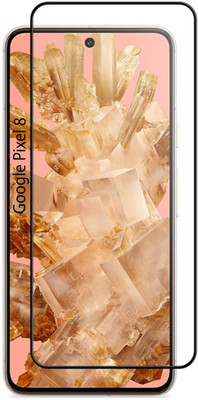 S-Gripline Edge To Edge Tempered Glass for Google Pixel 8, Premium Friendly Edge to Edge Coverage and Easy Installation kit(Pack of 1)