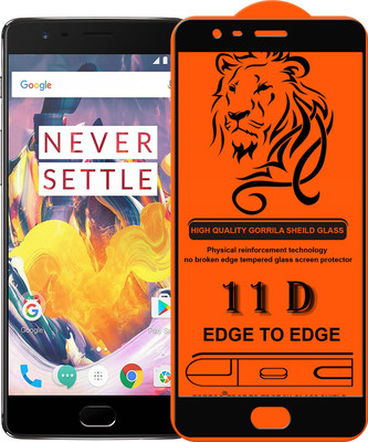 Forego Edge To Edge Tempered Glass for OnePlus 3,OnePlus 3(Pack of 1)
