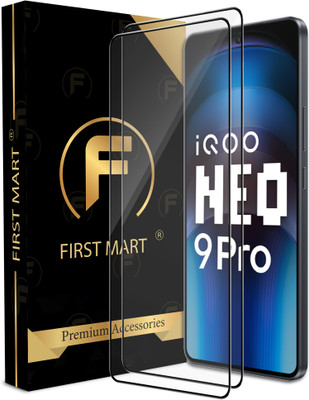 FIRST MART Edge To Edge Tempered Glass for iQOO Neo9 Pro 5G, iQOO Neo 9 Pro 5G, iQOO Neo 9 5G, Neo9 Pro 5G, Neo 9 Pro 5G, iQOO Neo 9 Pro, iQOO 12 5G(Pack of 2)