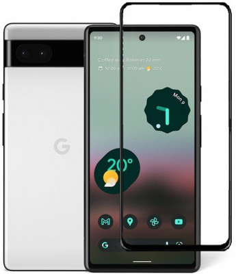 AB PRIME Edge To Edge Tempered Glass for Google Pixel 6a 5G, Google Pixel 6a, Pixel 6a(Pack of 1)