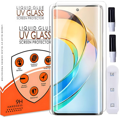 Techforce Edge To Edge Tempered Glass for Vivo V27 5G, Vivo V27 Pro 5G(Pack of 1)