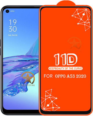 HQ Protection Edge To Edge Tempered Glass for OPPO A53 2020(Pack of 1)