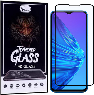 iKare Edge To Edge Tempered Glass for Realme 5(Pack of 1)