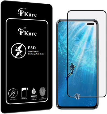 iKare Edge To Edge Tempered Glass for Vivo V19(Pack of 1)