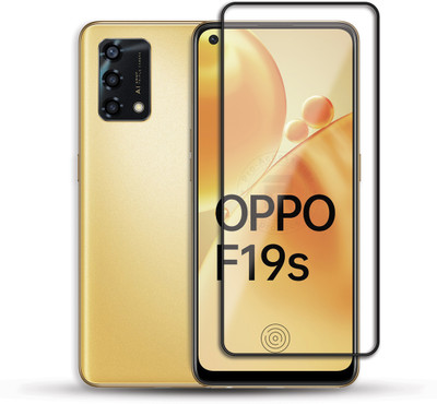 PROACCS Edge To Edge Tempered Glass for OPPO F19S(Pack of 1)