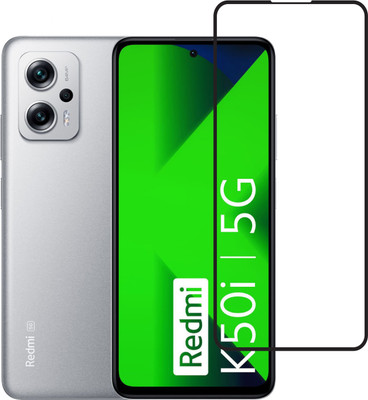 Gorilla Max Edge To Edge Tempered Glass for Redmi K50i(Pack of 1)
