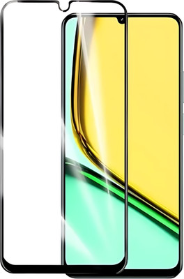 Mobtech Edge To Edge Tempered Glass for Realme C61, realme C61(Pack of 1)