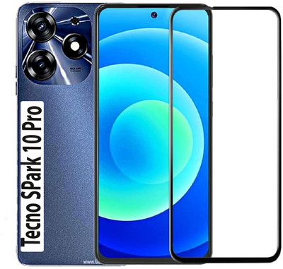 iCopertina Edge To Edge Tempered Glass for Tecno Spark 10 Pro(Pack of 1)