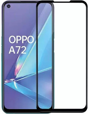 Antra Enterpries Edge To Edge Tempered Glass for Oppo A72(Pack of 1)