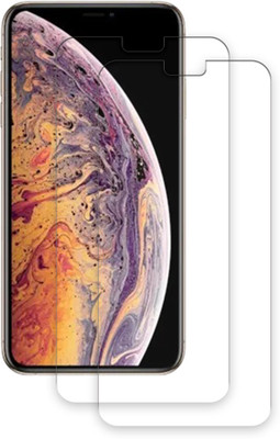 ARBAN Edge To Edge Tempered Glass for Apple iPhone XS Max TEMPERED GUARD FRONTP2(Pack of 2)