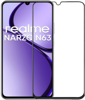 1DOLLAR Edge To Edge Tempered Glass for Realme narzo N63,Realme C63-Edge to Edge Coverage with Easy Installation Kit ,9H hardness level provides protection from accidental drop & scratches(Pack of 1) 1DOLLAR Edge To Edge Tempered Glass for Realme narzo N63,Realme C63-Edge to Edge Coverage with Easy Installation Kit ,9H hardness level provides protection from accidental drop & scratches(Pack of 1)