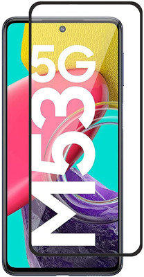 SM Styles Edge To Edge Tempered Glass for Samsung Galaxy M53 5G/Samsung M53 5G(Pack of 1)