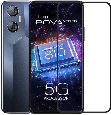SNMART Edge To Edge Tempered Glass for Tecno Pova Neo 5G(Pack of 1)