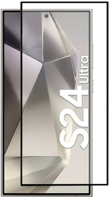 MOBIGENIX Edge To Edge Tempered Glass for SAMSUNG Galaxy S24 Ultra 5G(Pack of 1)