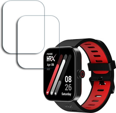 ARBAN Edge To Edge Tempered Glass for Noise X-Fit 2 (HRX Edition) Smart Watch with 1.69inch SMARTWATCH SCREEN GUARD(Pack of 2)