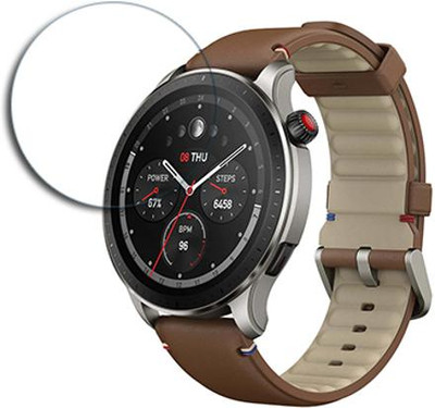 ARBAN Edge To Edge Tempered Glass for Amazfit GTR 4 SMARTWATCH SCREEN GUARD(Pack of 1)