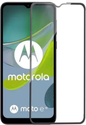 Gorilla Protection Edge To Edge Tempered Glass for Motorola e13(Pack of 1)