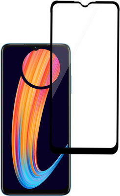 HUPSHY Edge To Edge Tempered Glass for Infinix Hot 30I(Pack of 1)