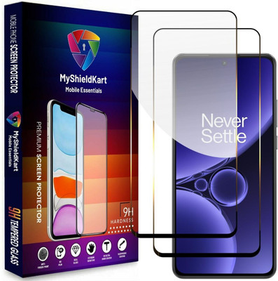 MyShieldKart Edge To Edge Tempered Glass for OnePlus Nord CE3 5G(6.7 Inch)**NeoShield**Millitary Grade-Anti Explosion-Tempered Glass/Full Screen Coverage-Edge to Edge/9H Hardness/With Easy Installation Kit(Pack of 2)