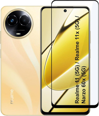 Flipkart SmartBuy Edge To Edge Tempered Glass for realme 11x 5G(Pack of 1)