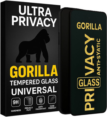 Gorilla Ultra Privacy Edge To Edge Tempered Glass for Vivo x200fe 5G, OnePlus 13s, OnePlus 13T(Pack of 1)