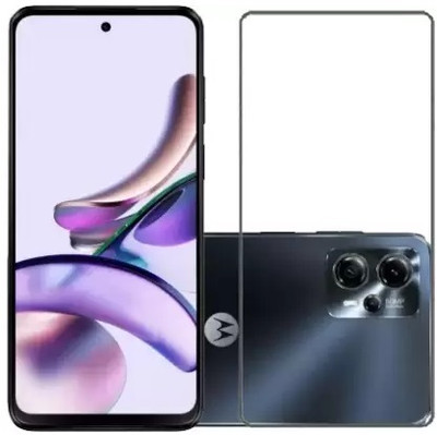 O2MG Edge To Edge Tempered Glass for MOTOROLA g13, MOTO g13(Pack of 1)