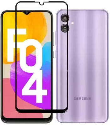 VISHZONE Edge To Edge Tempered Glass for SAMSUNG GALAXY F04(Pack of 1)