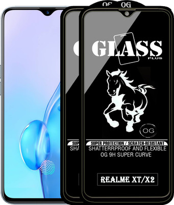 Rofix star Edge To Edge Tempered Glass for REALME X2(Pack of 2)