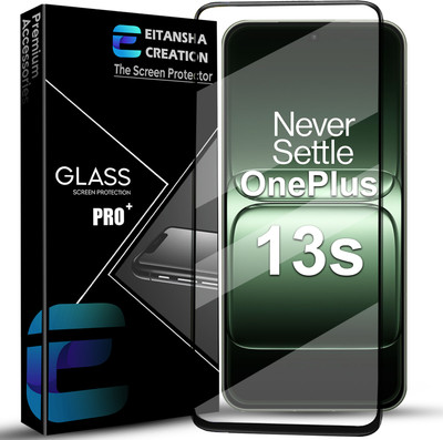 EITANSHA CREATION Edge To Edge Tempered Glass for OnePlus 13s, OnePlus 13S 5G(Pack of 1)