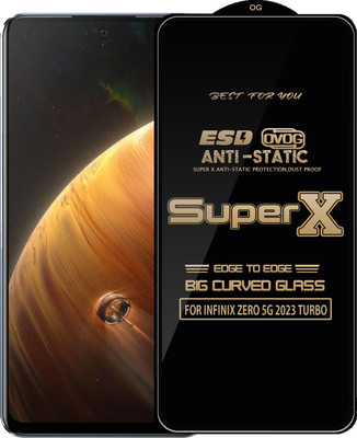 Qyist Edge To Edge Tempered Glass for INFINIX ZERO 5G 2023 TURBO(Pack of 1)