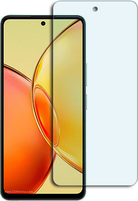 SOMTONE Tempered Glass Guard for vivo Y36 5G ANTI-BLUE TEMPERED GLASS(Pack of 1)
