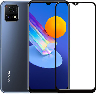 SEVEN7STAR Edge To Edge Tempered Glass for VIVO Y72 5G(Pack of 1)