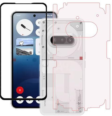 Bulkwala Edge To Edge Tempered Glass for Front And Back Screen Guard(Pack of 1)