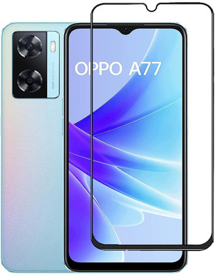 9H Edge To Edge Tempered Glass for OPPO A77--Ultimate Protection Kit Edge to Edge Screen Protector 9H Hardness Ultra HD Anti-Scratch(Pack of 1)