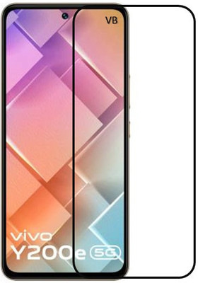 NEXZONE Edge To Edge Tempered Glass for vivo Y200e 5G, vivo Y200e(Pack of 1)