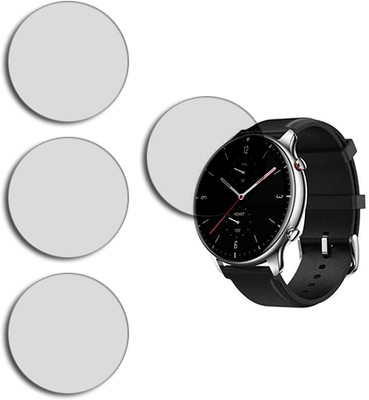 SOMTONE Edge To Edge Tempered Glass for Amazfit GTR 2 MATTE TEMPERED GLASS(Pack of 4)
