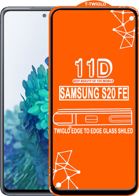 TWIGLO Edge To Edge Tempered Glass for SAMSUNG S20 FE(Pack of 1)