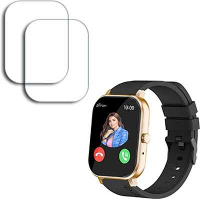 ARBAN Edge To Edge Tempered Glass for PTron Newly Launched Force X10S Smartwatch with Bluetooth Calling 1.85 inch SMARTWATCH SCREEN GUARD(Pack of 2)