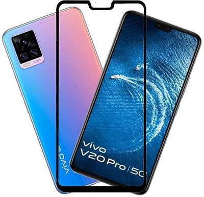 royal eshop 15 Edge To Edge Tempered Glass for Vivo V20 Pro(Pack of 1)