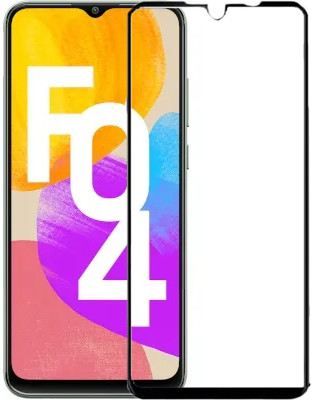 S-Softline Edge To Edge Tempered Glass for Samsung Galaxy F04, Screen Protector Slim 9H Hard 2.5D(Pack of 1)