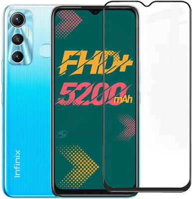 GORILLA Extra Strong Premium Edge To Edge Tempered Glass for Infinix Hot 11(Pack of 1)