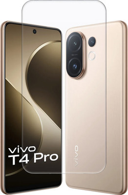 SMARTCASE Edge To Edge Tempered Glass for vivo T4 Pro 5G(Pack of 1)