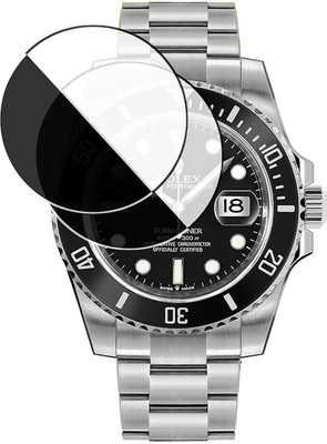 HIDEOUS Edge To Edge Tempered Glass for Oyster Perpetual Submariner(Pack of 2)